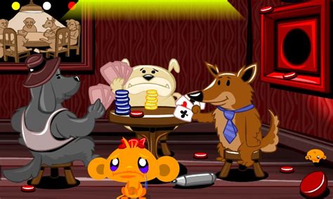 cães jogando poker|Monkey GO Happy Stage 407 .